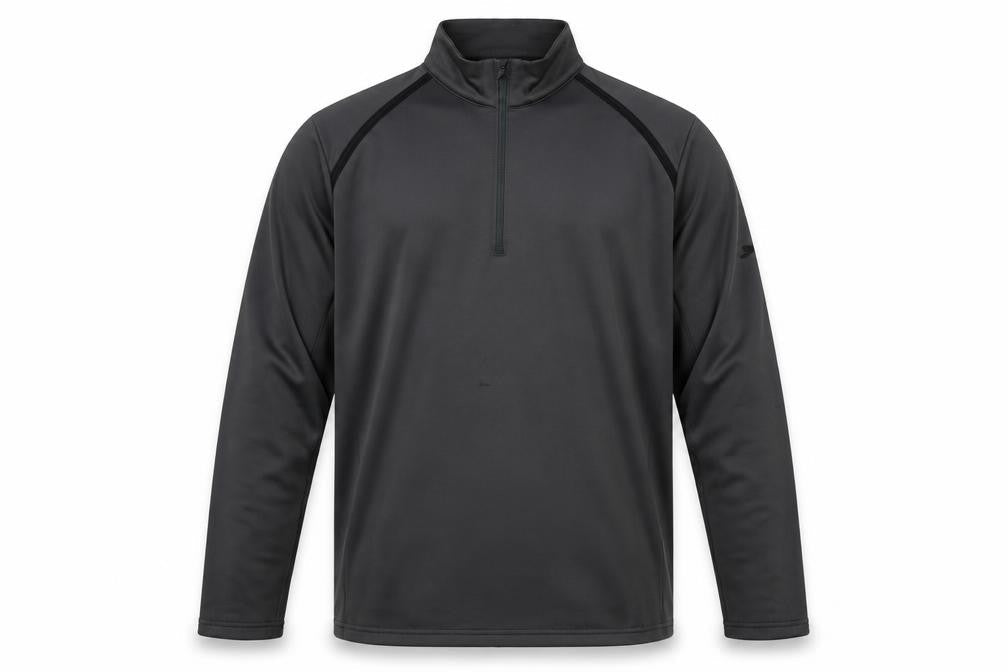 Slazenger Men's Black 2XL Pullover Long Sleeve Top