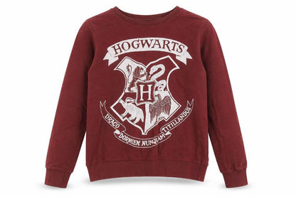 Harry Potter Women's Red Sweatshirt Size 10 Logo Graphic