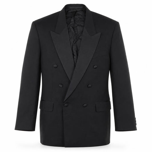 House of Fraser Men's Black Tuxedo Blazer, Size 46R