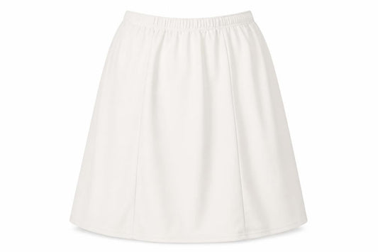 Being Casual Beige A-Line Skirt, Polyester, Size 28/30