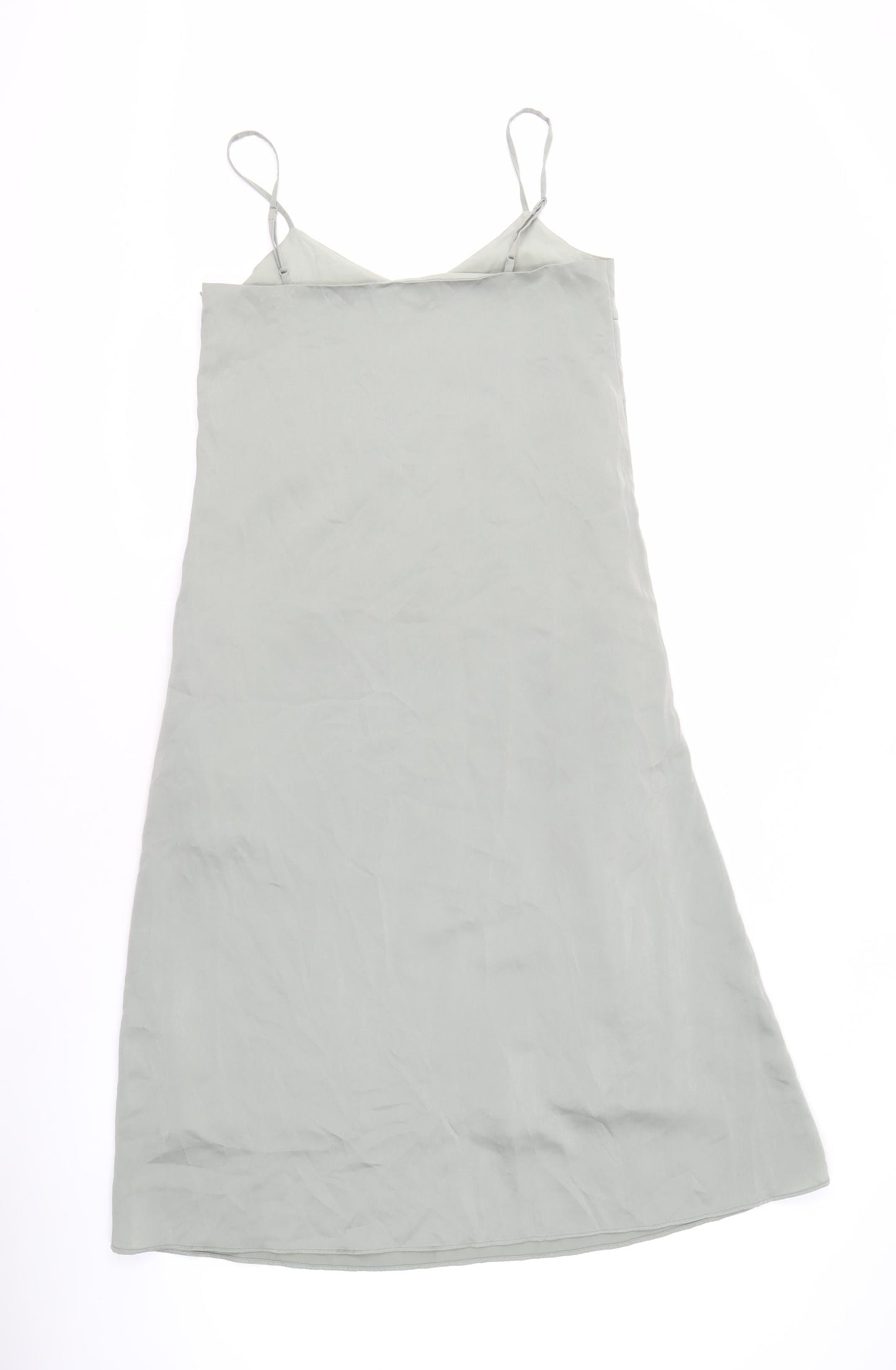 Uniqlo Grey Slip Dress Women XS Sleeveless