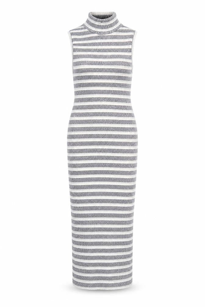 Select Women's Striped Knit Cotton Dress Size 12