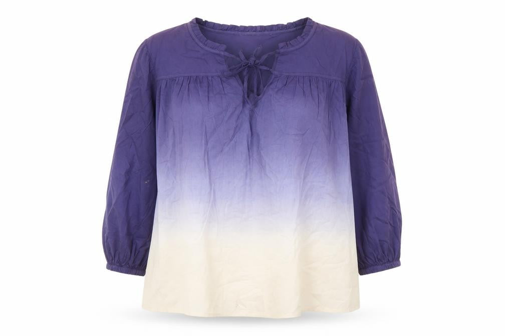 Per Una Women's Purple Tunic Blouse Size 14