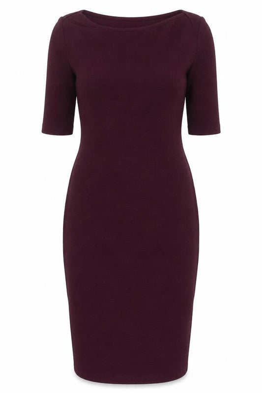 Dorothy Perkins Purple Pencil Dress Size 8
