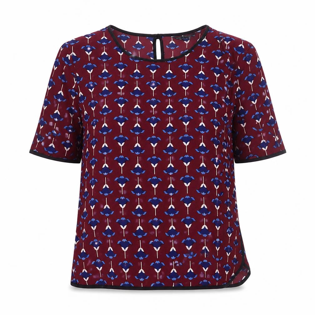Dorothy Perkins Women's Floral Blouse, Size 12, Multicoloured