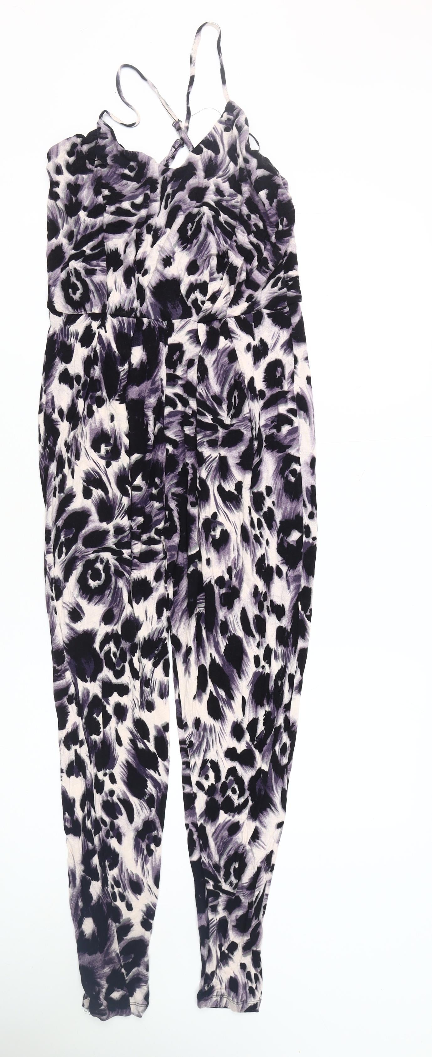 Miss Selfridge Women's Jumpsuit, Multicoloured, Size 8