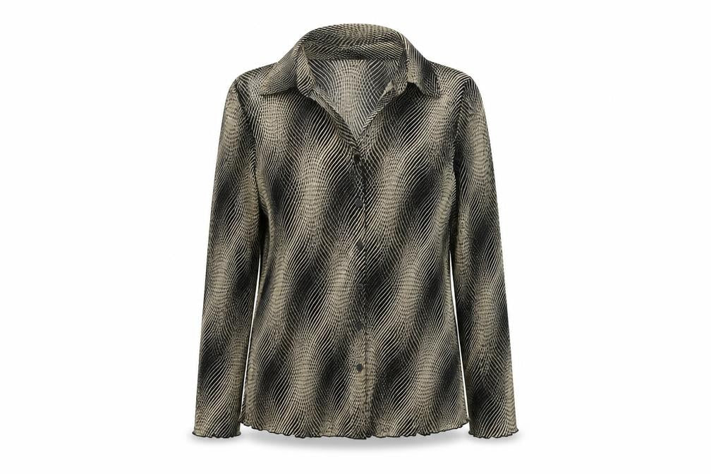 Bonmarché Women's Black Size 18 Collared Shirt