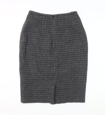 Ramsay Women's Grey Check Pencil Skirt Size 12