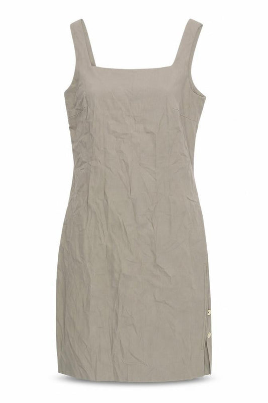 Laurel Women Beige Sleeveless Slip Dress Size 12
