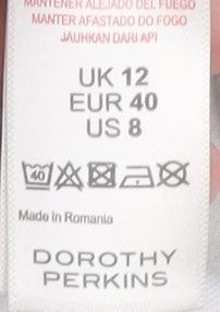 Dorothy Perkins Women's White Blouse Size 12 Casual Wear
