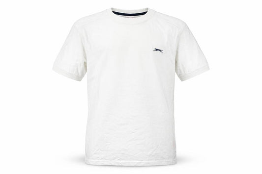 Slazenger Men's White S T-Shirt, Short Sleeve, Crew Neck