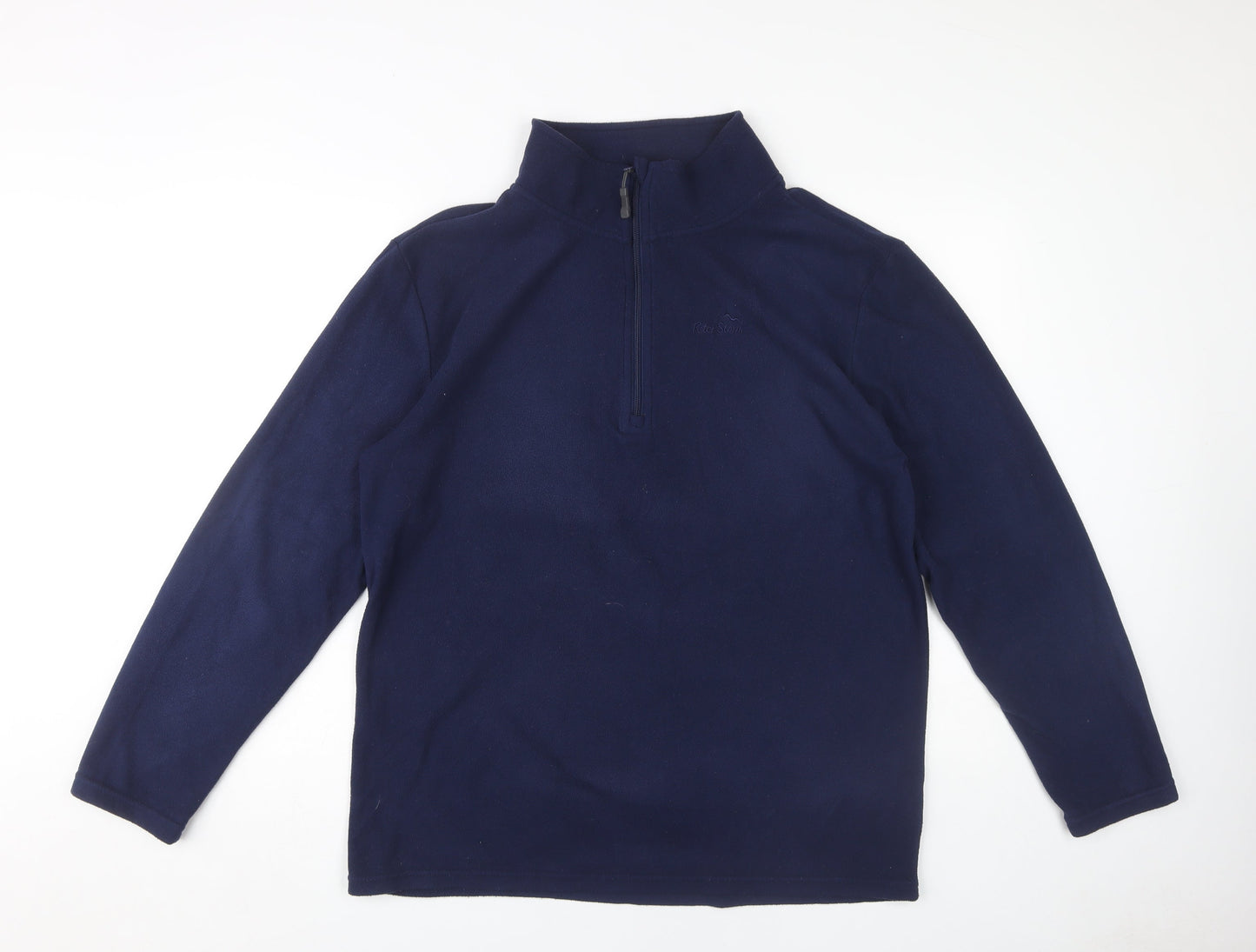 Peter Storm Men's Blue Fleece Pullover Sweatshirt M
