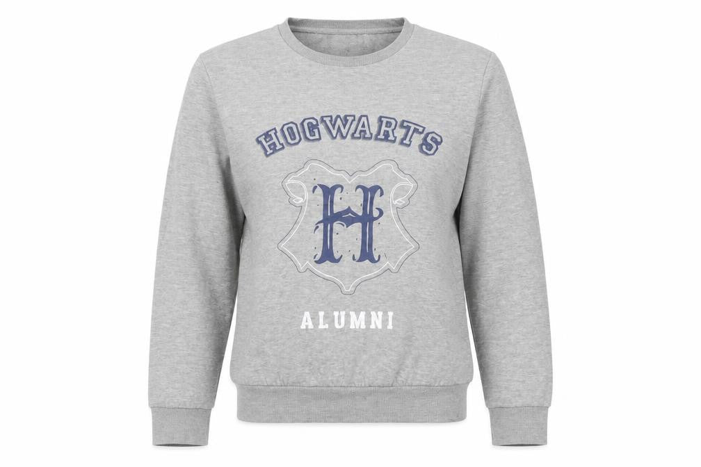 Harry Potter Grey Sweatshirt Unisex Adults M