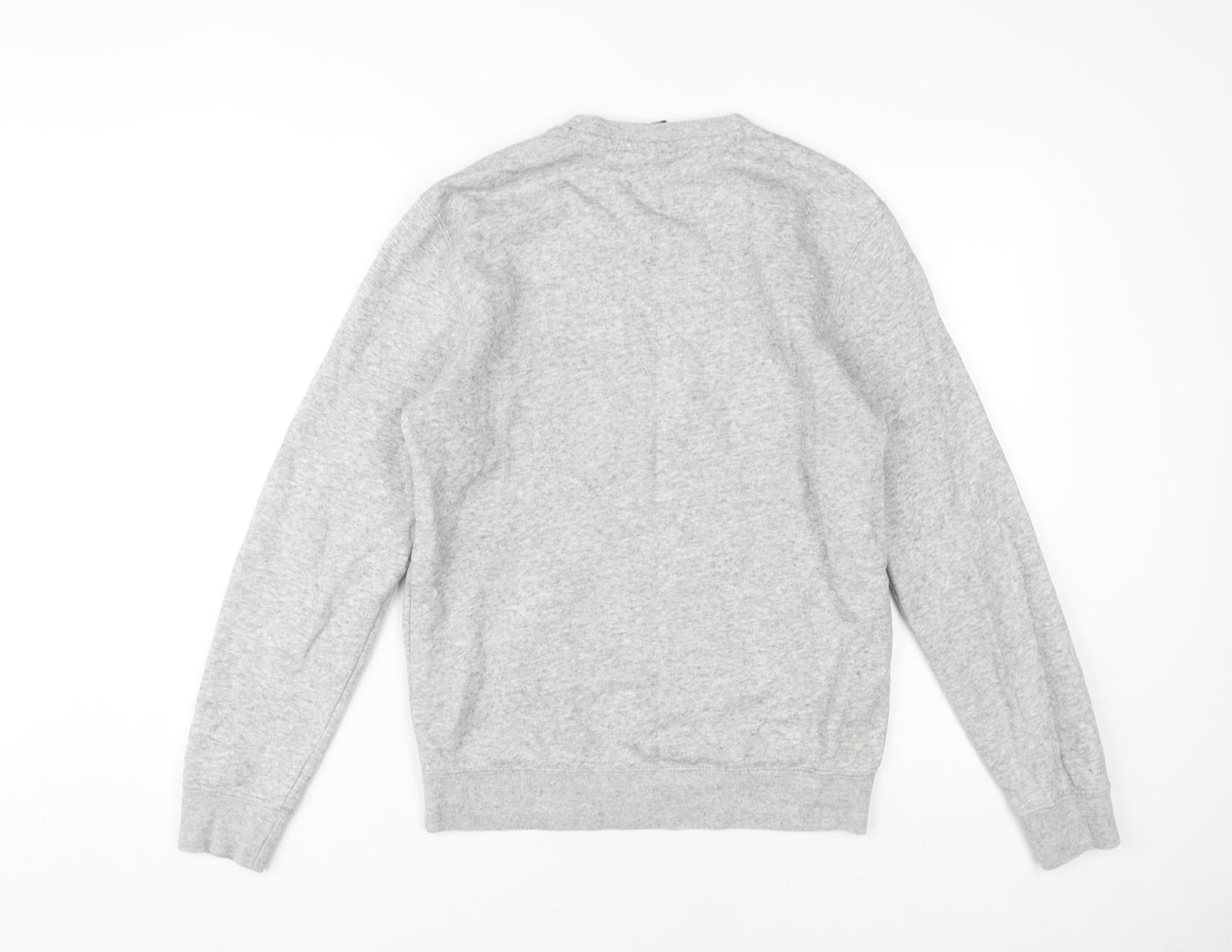 Champion Men's Grey Pullover Sweatshirt, Small
