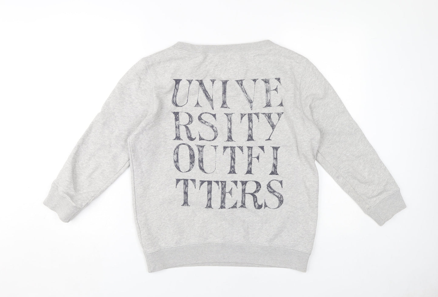 Jack Wills Women's Grey Pullover Sweatshirt, Size 10