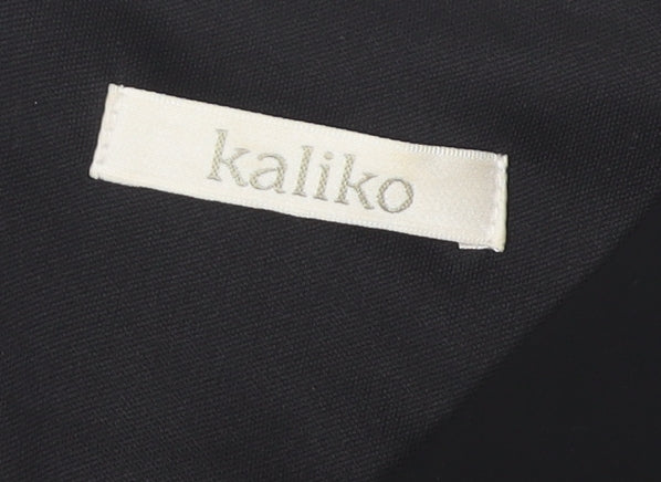 Kaliko Black Women's Sleeveless Beaded Dress, Size 8