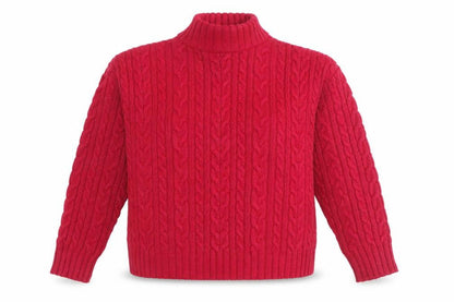 Next Women's Red Roll Neck Jumper M