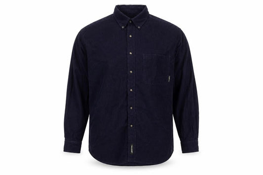 Timberland Men's Blue Corduroy Large Shirt Casual