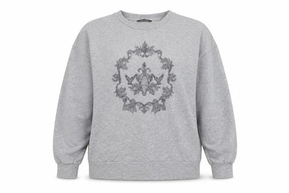 Next Women's Grey Pullover Jumper Size 12 Crew Neck