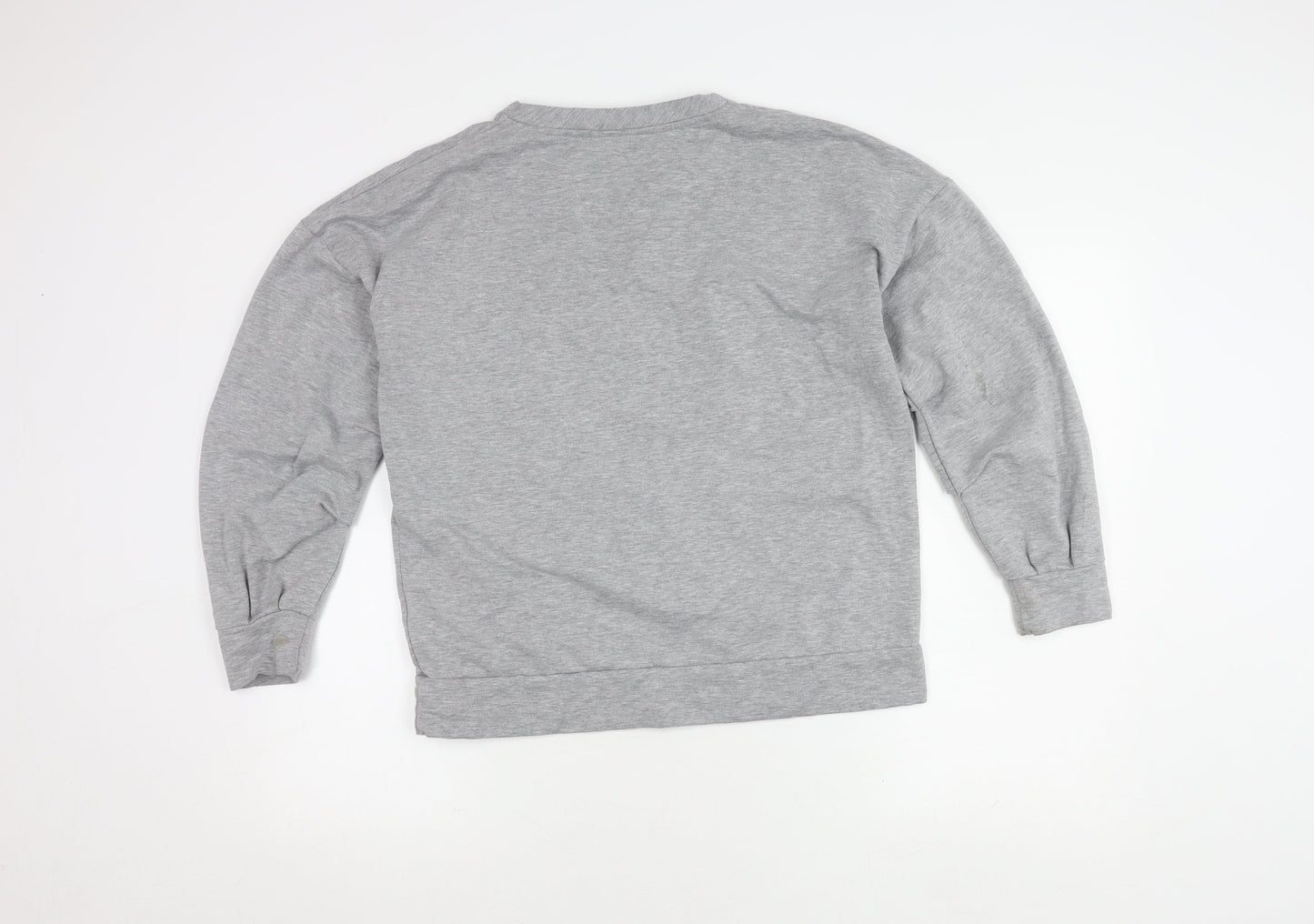 Next Women's Grey Pullover Jumper Size 12 Crew Neck