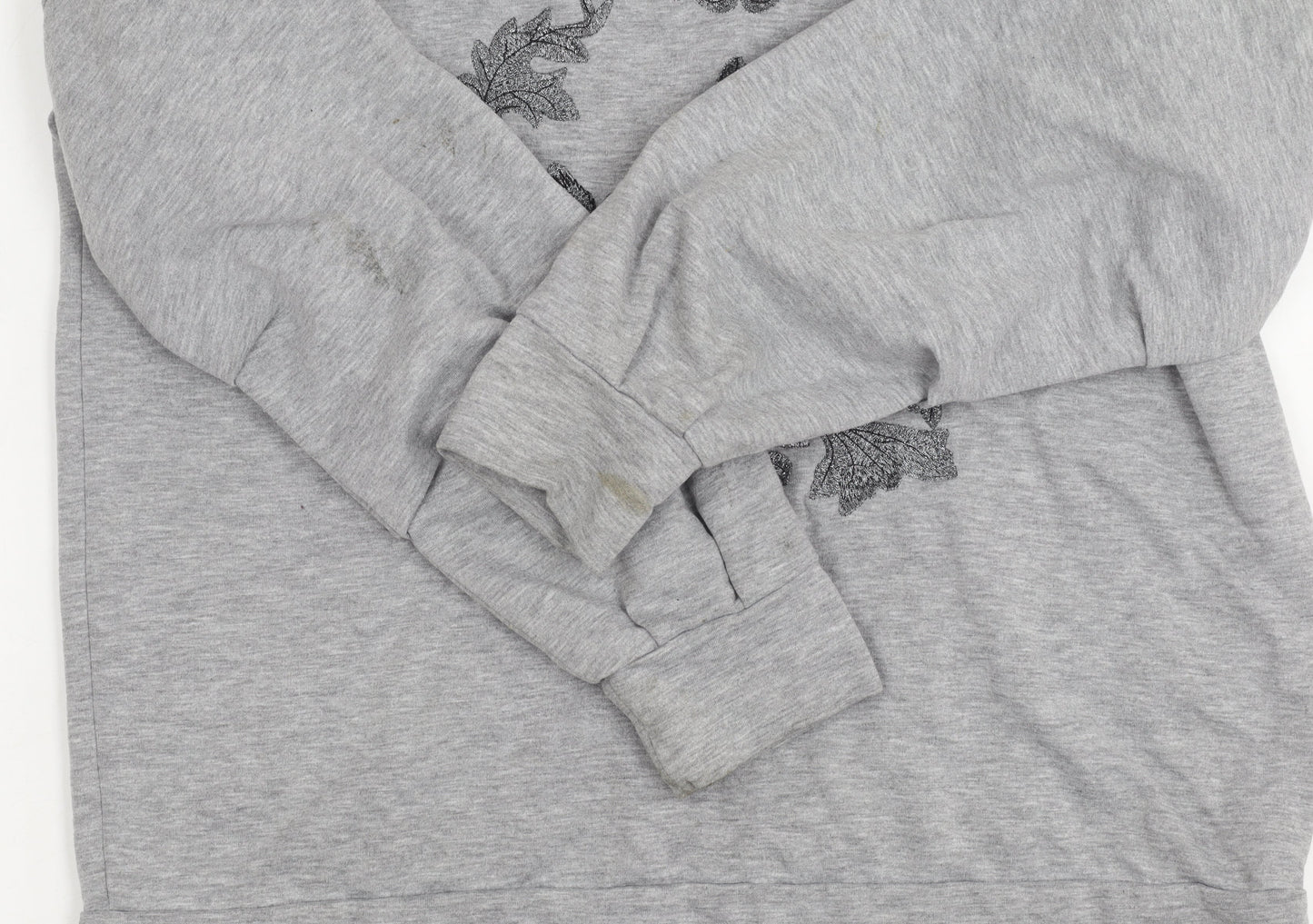 Next Women's Grey Pullover Jumper Size 12 Crew Neck