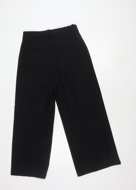 MNG Women's Black Straight Trousers, Size 10