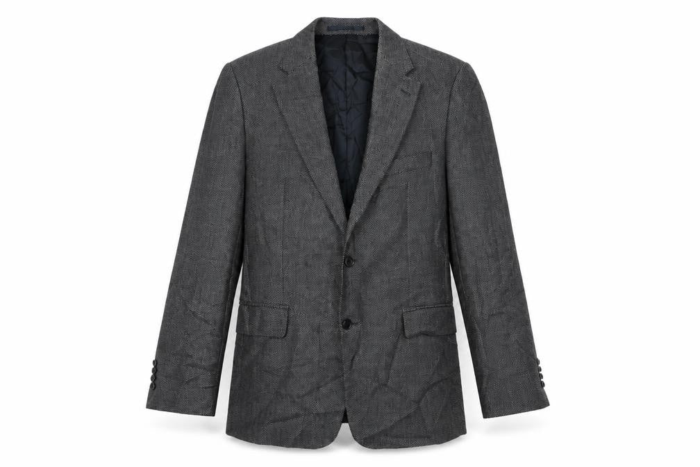 Magee Men's Grey Wool Blazer Jacket Size 44R