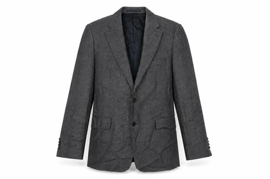 Magee Men's Grey Wool Blazer Jacket Size 44R