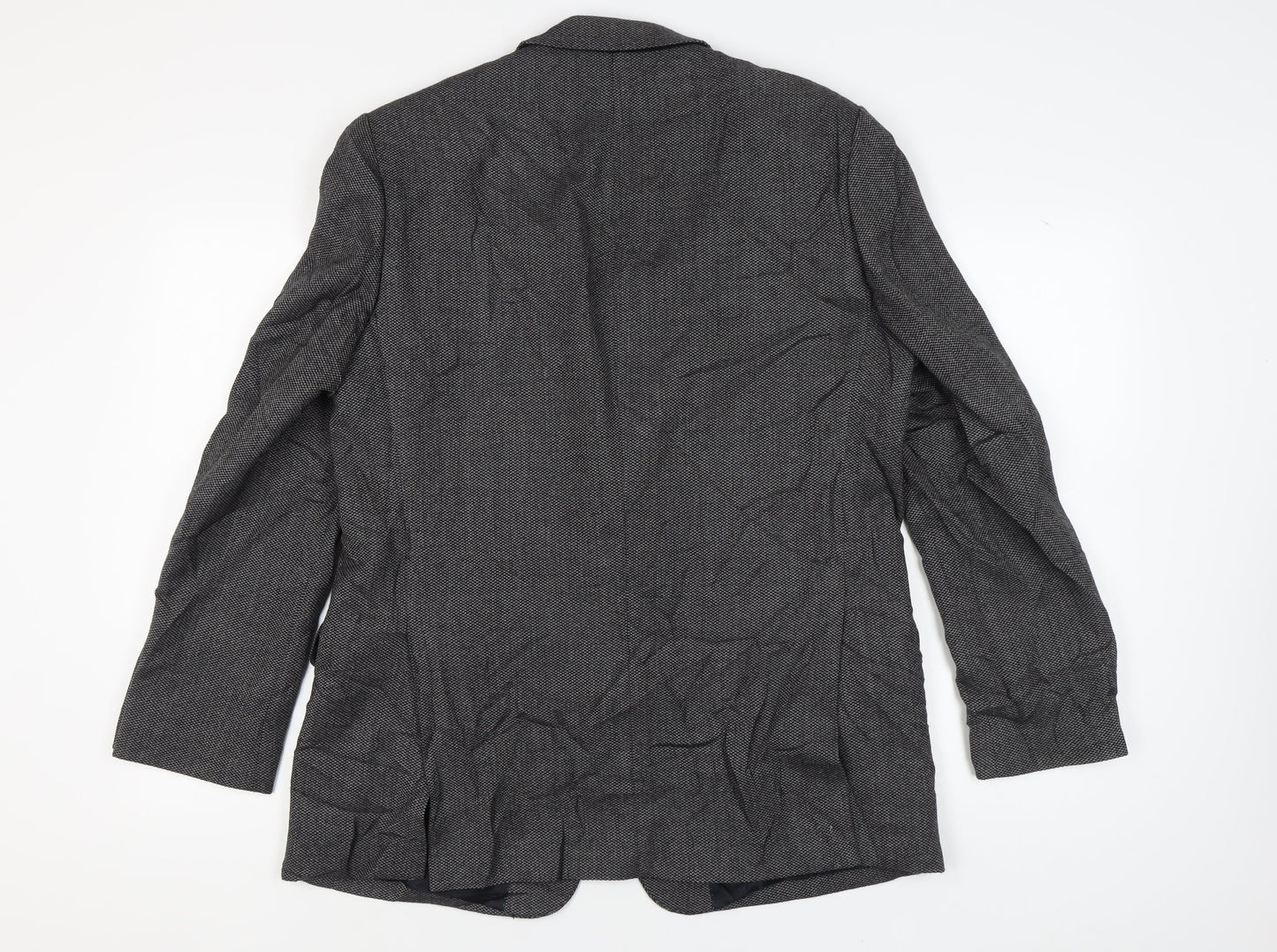 Magee Men's Grey Wool Blazer Jacket Size 44R