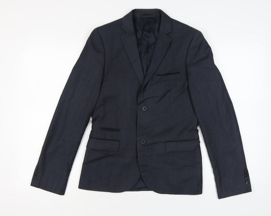 Topman Men's Blue Blazer 36 Business Formal