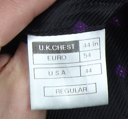 Gibson Men's Black Blazer, Size 44, Regular Fit