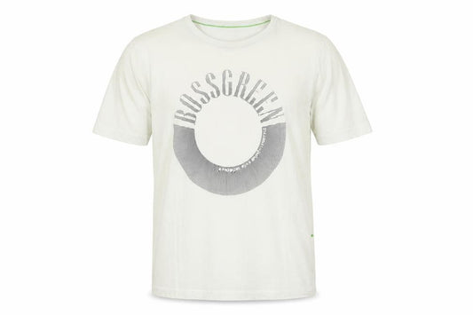 Hugo Boss Men's White Graphic Print T-Shirt, Size M