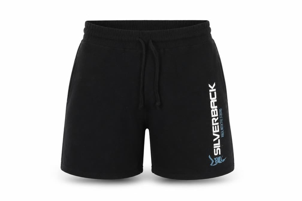 Silverback Men's Black Biker Shorts, Size S, Athletic Fit