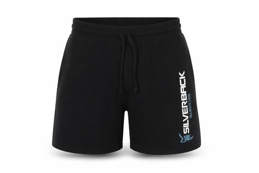 Silverback Men's Black Biker Shorts, Size S, Athletic Fit