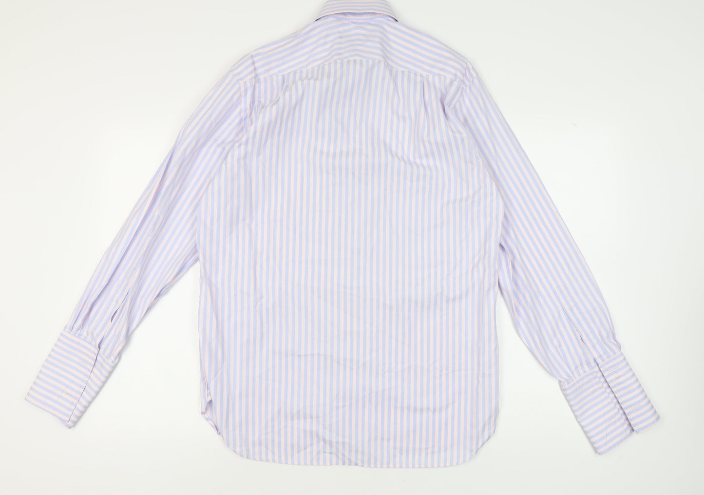 Marks and Spencer Men's Multicoloured Striped Dress Shirt