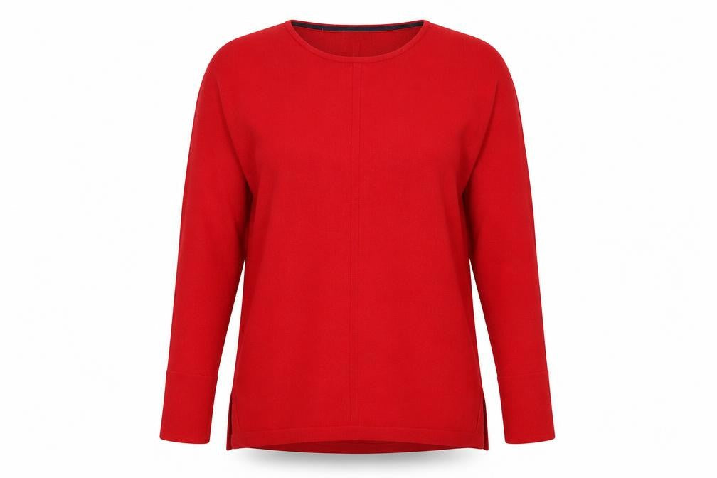 White Stuff Women's Red Pullover Jumper Size 12