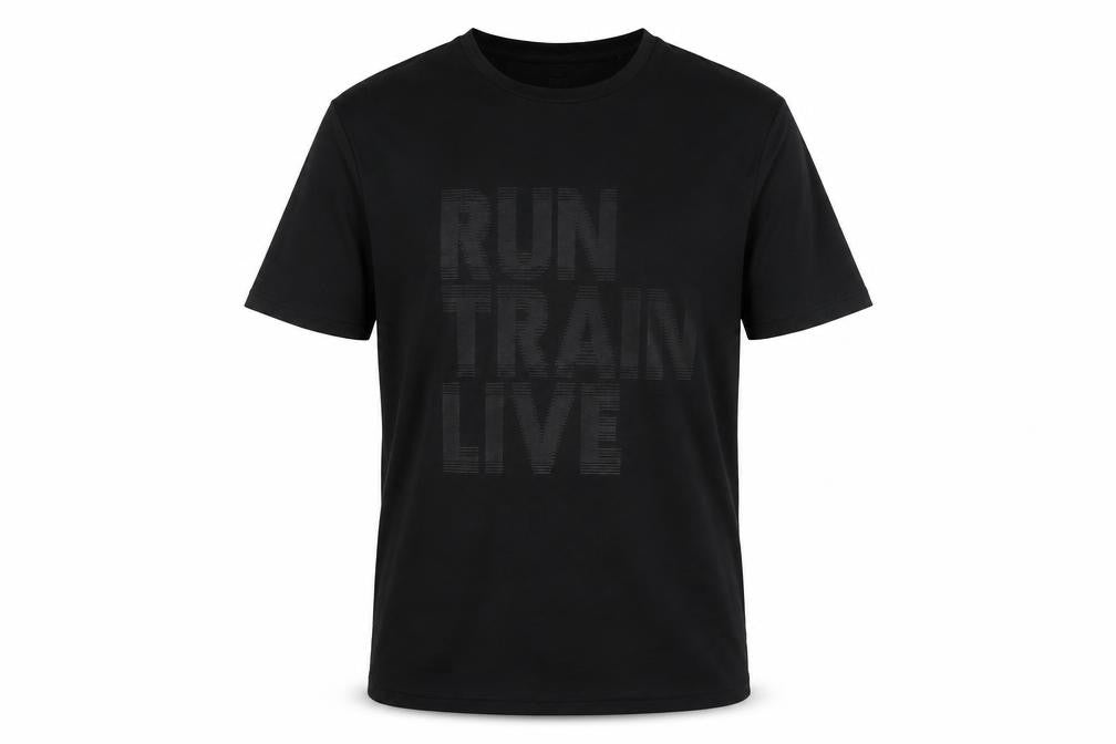 Admiral Men's Black Crew Neck T-Shirt Size L