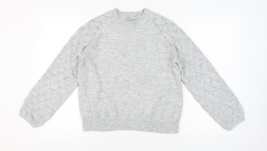 Oasis Women's Grey Pullover Jumper L