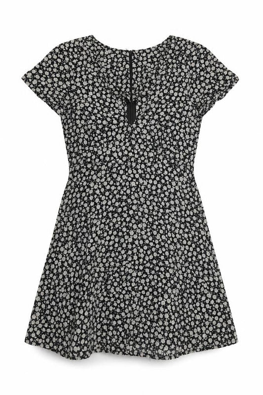 Motel Rocks Women's Black Floral Mini Dress XS