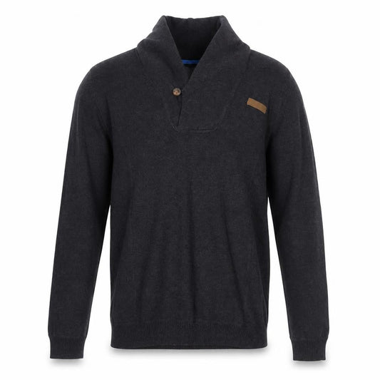 McKenzie Men's Black Jumper, L, Cotton