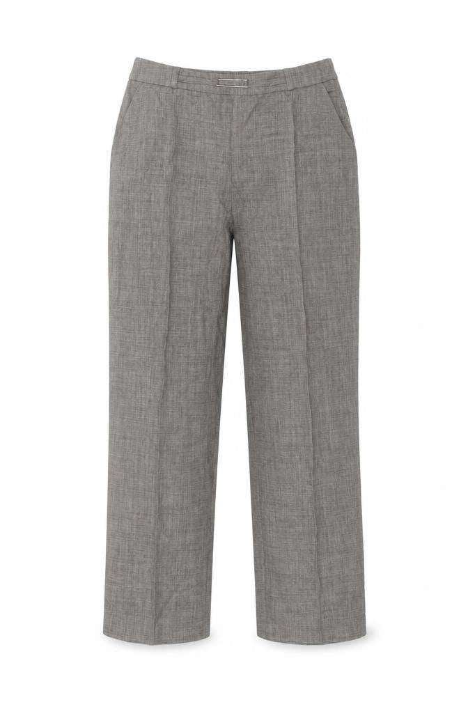 Honor Millburn Grey Women's Straight Trousers Size 12