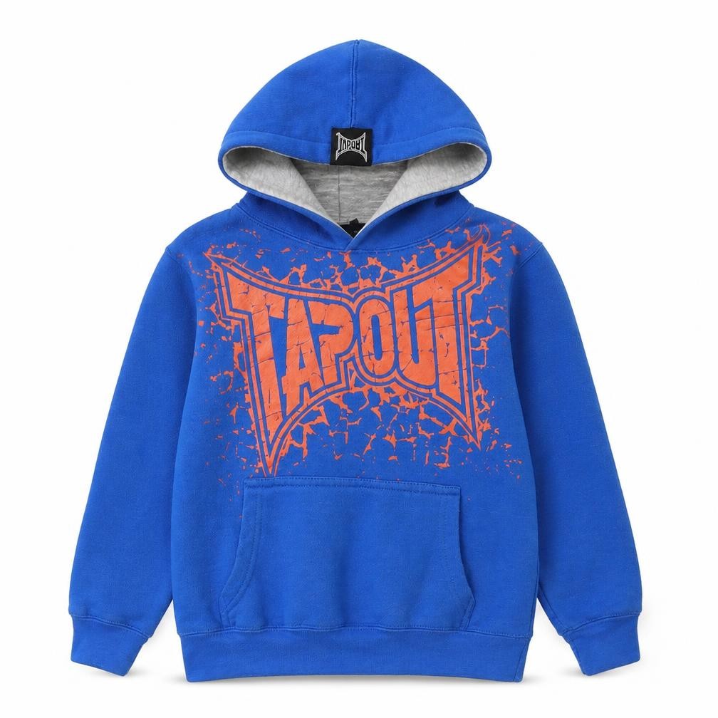 Tapout Boys Blue Pullover Hoodie - Size 7-8 Years