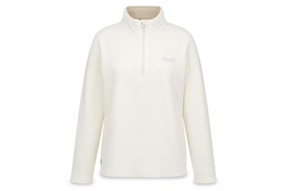 Regatta Women's White Fleece Sweatshirt Size 10