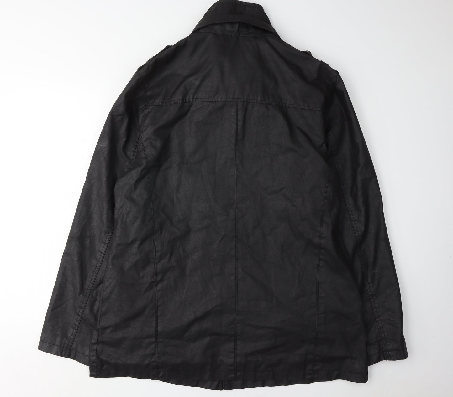 French Connection Men's Black L Cotton Jacket