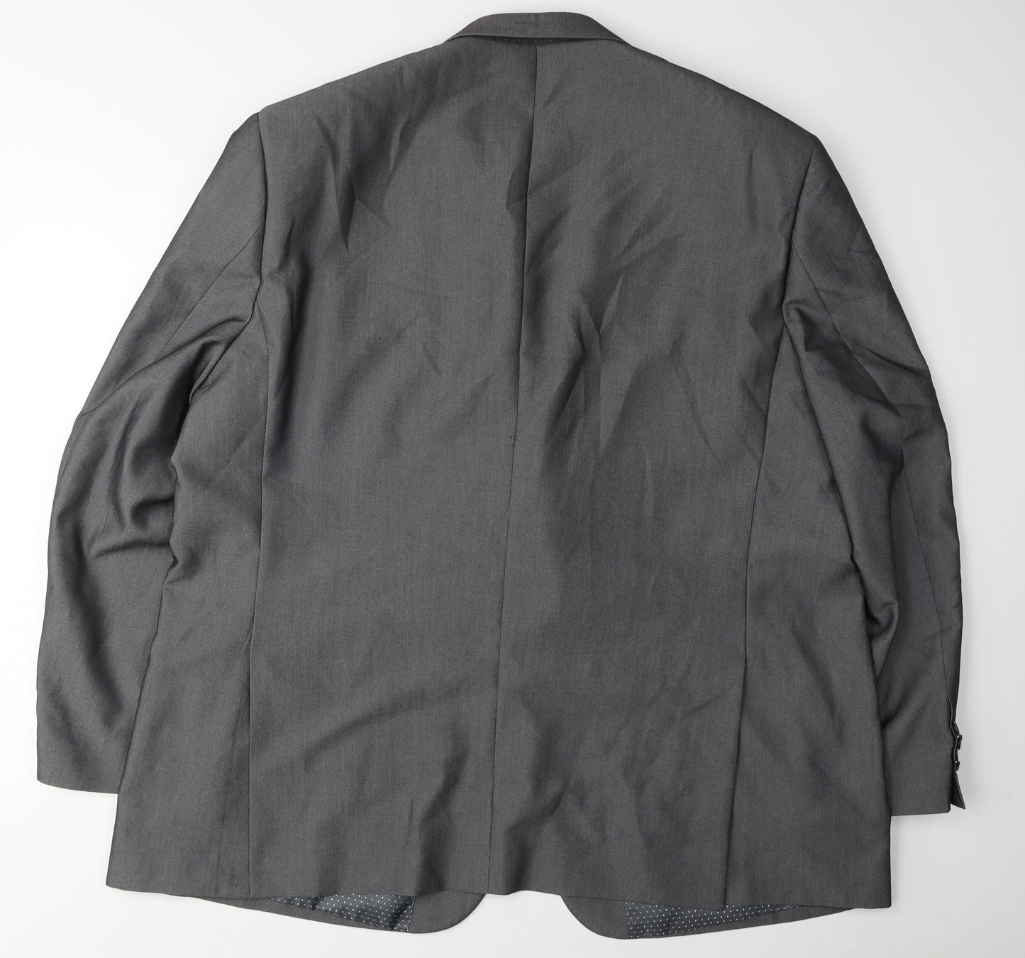 Greenwoods Men's Grey Blazer 54, Regular Fit Jacket