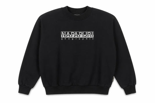 Napapijri Unisex Black Logo Sweatshirt XS