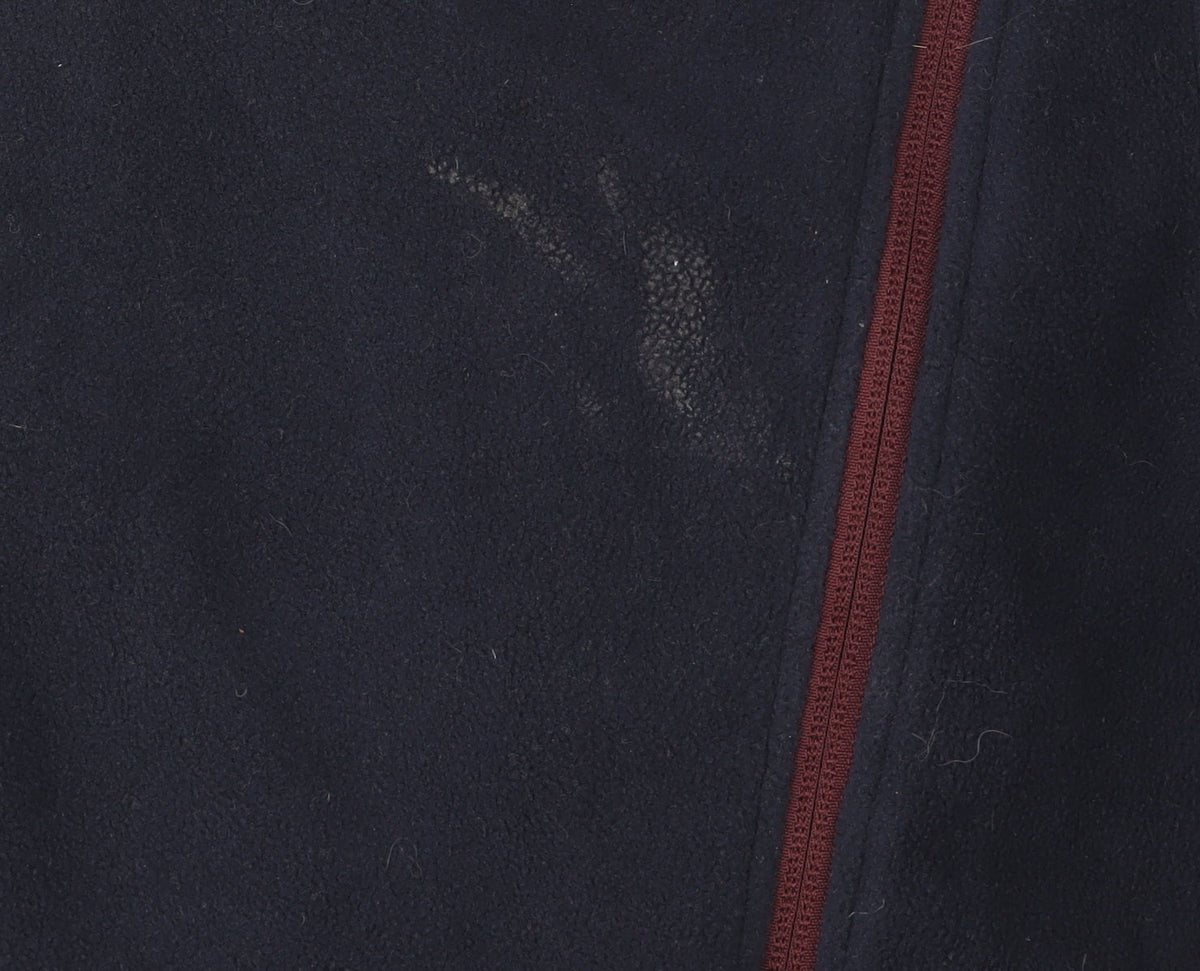 Decathlon Blue Girls Fleece Jacket Age 8 - Warm & Cosy