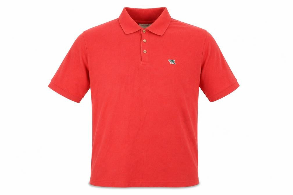 Le Shark Men's Red Polo M Short Sleeve Collared