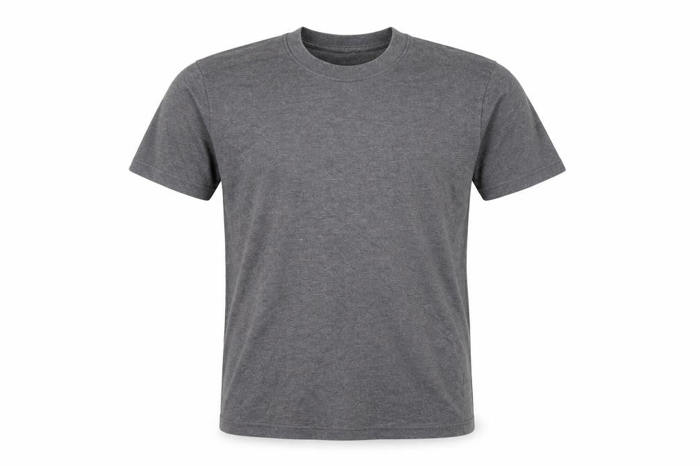 Jonnay Men's Grey S Crew Neck Jersey T-Shirt