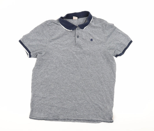SoulCal & Co Men's Grey Polo Shirt XL